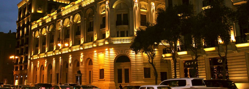 Azerbaijan State Theater of Musical Comedy in Baku
