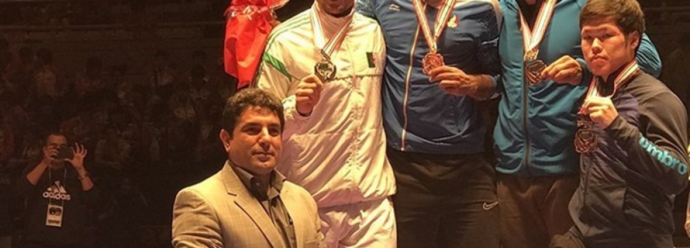 Iran Vice Champion at Karate 1-Series A