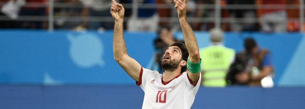 Nottingham Forest fans react on Twitter to Karim Ansarifard goalscoring  display for Iran at Asian Cup