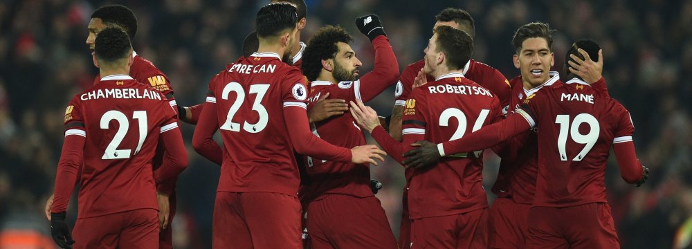 Liverpool Cuts Man City Winning Streak