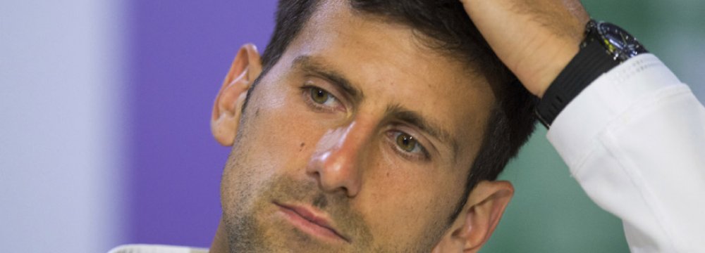 Djokovic Forced to Withdraw  From Monte Carlo Masters