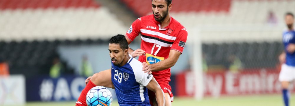 Persepolis suffered a 0-4 defeat to Saudi Arabia’s Al Hilal in the first leg.