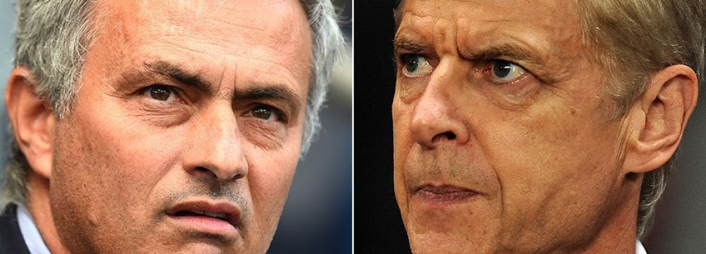 Night of Sorrow for Wenger, Mourinho 