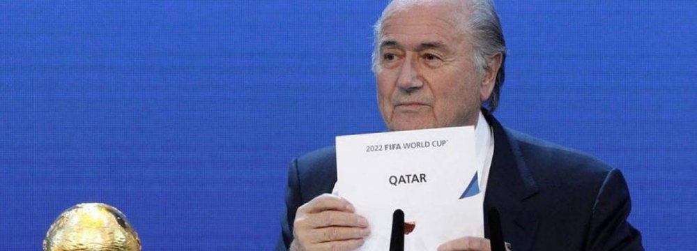 Qatar Threatened With Withdrawal of World Cup