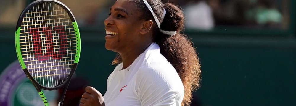 Serena Williams Advances to Wimbledon Semifinals