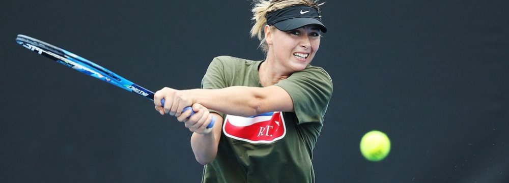 Sharapova in Good Form for Australian Open