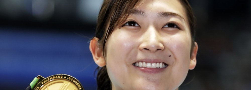 Japanese Swimmer Named First Female MVP