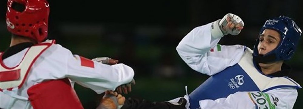 Ashourzadeh Wins Bronze at Taekwondo Grand Prix