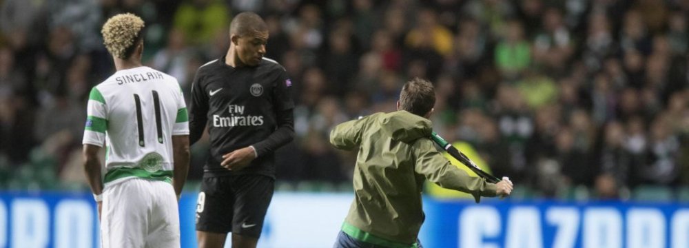 UEFA Fines PSG, Basel, Celtic Over Crowd Trouble