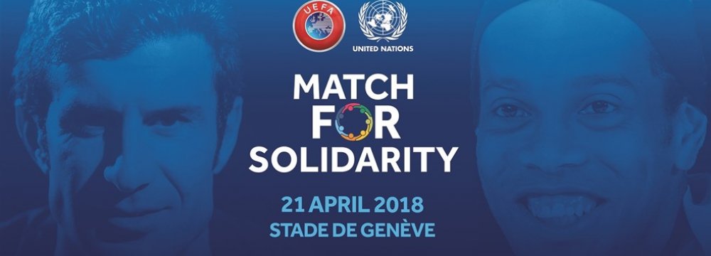 UEFA-UN Charity Match for Solidarity