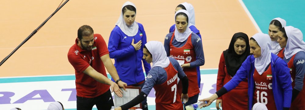 Iran came back to life in the fourth set and led from start to finish.