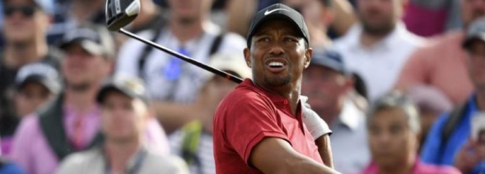 Woods Falls Short in Final Round of 2018 British Open