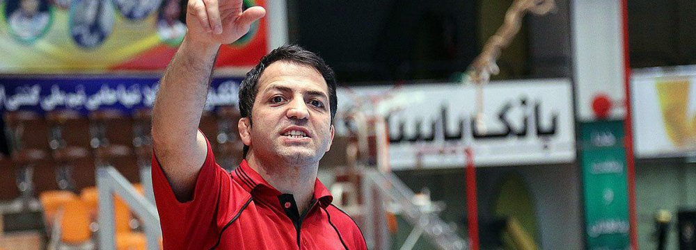 Ali Ashkani, manager of the Iran Greco-Roman team