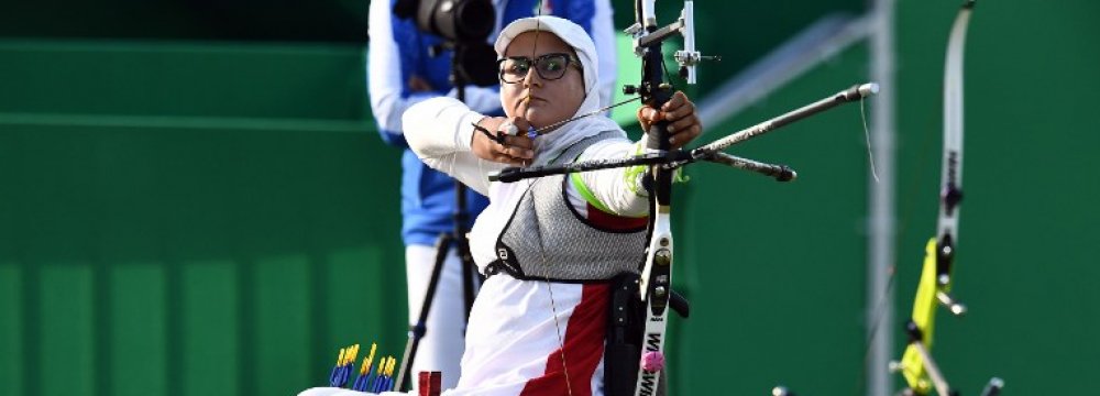 Paralympic Archer Nemati Named Athlete of Month