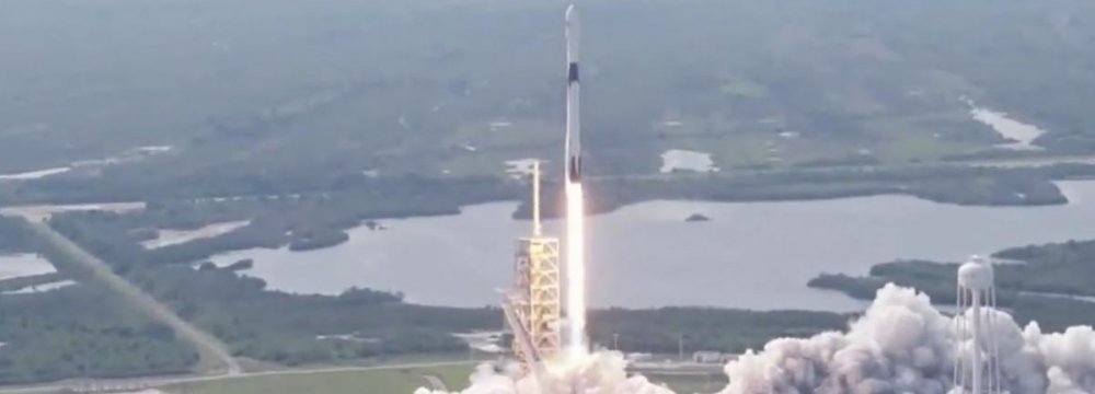 The SpaceX Falcon 9 rocket makes its debut launch from Florida’s Cape Canaveral on May 11.