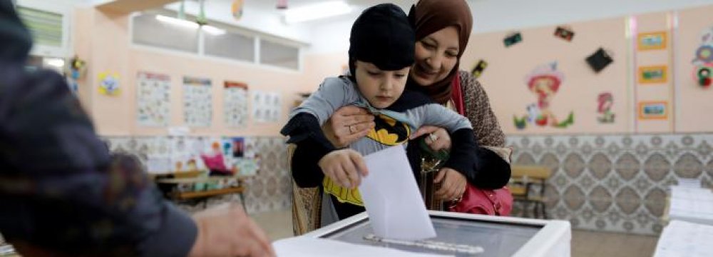 Algerians Vote for New Parliament