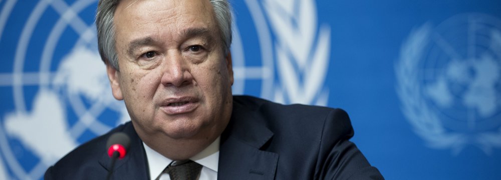 Guterres Defends Choice of Palestinian as  UN Envoy