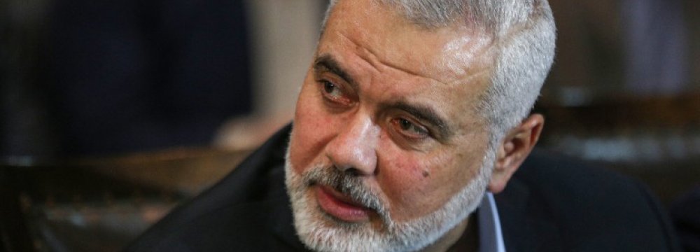 Haniya Elected New Hamas Leader