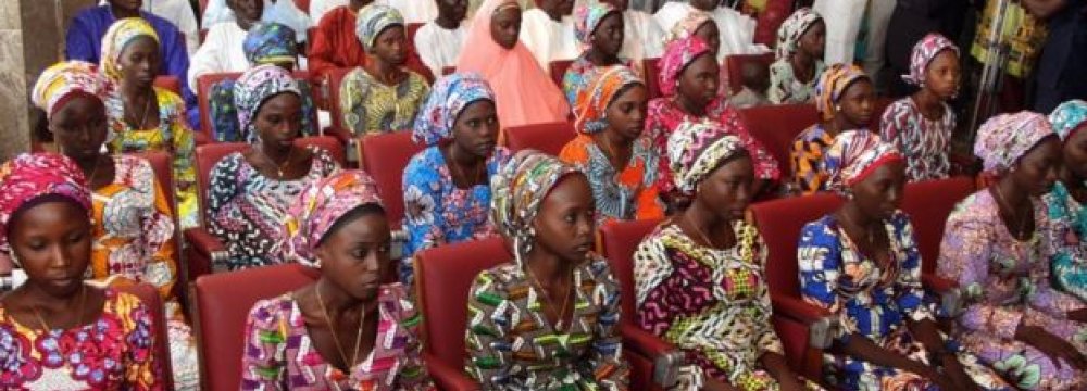 Nigeria Chibok Girls: 82 Freed By Boko Haram | Financial Tribune