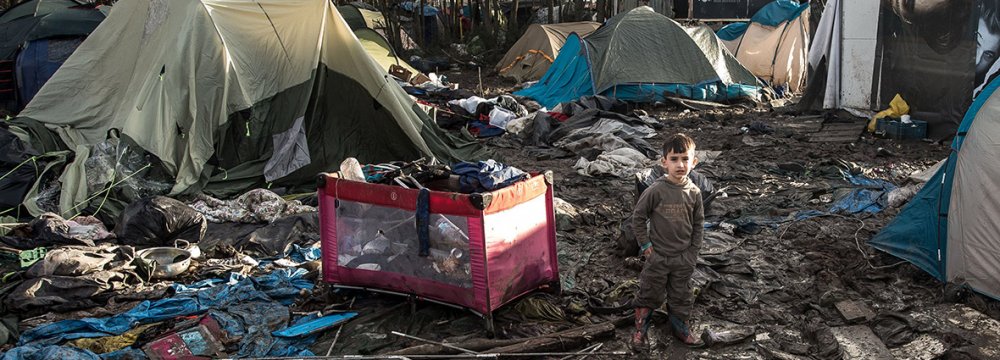 The Dunkirk refugee camp