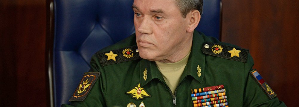 Russian General Staff chief, Valery Gerasimov