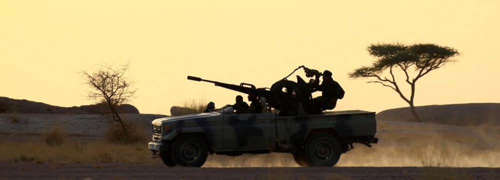 A military patrol in Western Sahara (File Photo)