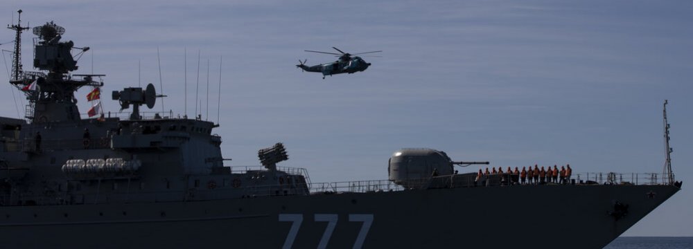 Iran, China, Russia Start Joint Naval Drills 