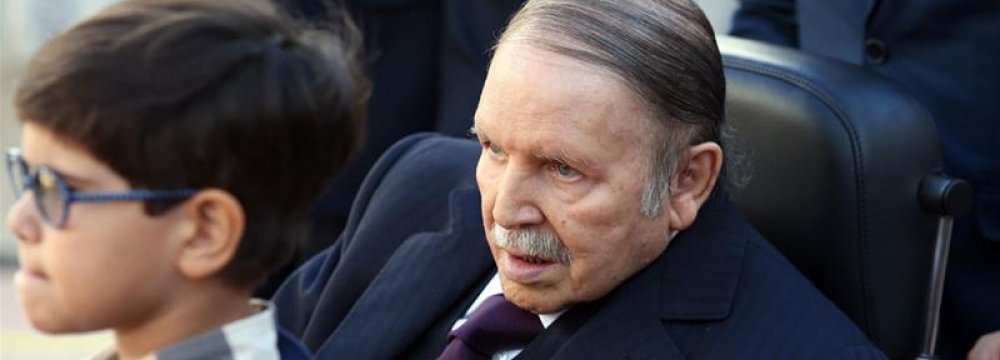 Algeria Ruling Party Asks President to Run For 5th Term