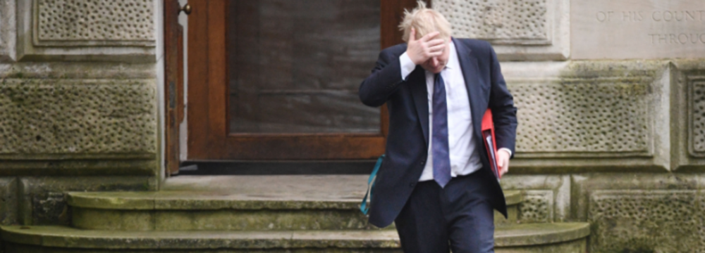 Boris Johnson Reveals Infighting Over Brexit