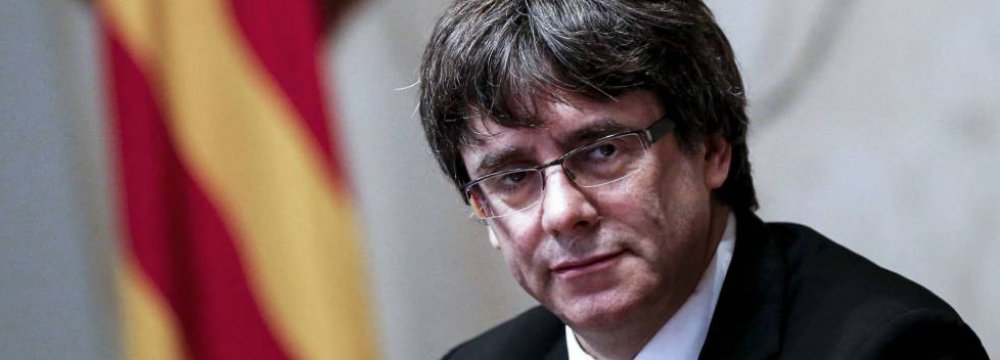 Catalonia’s Puigdemont Opts Out of Presidency