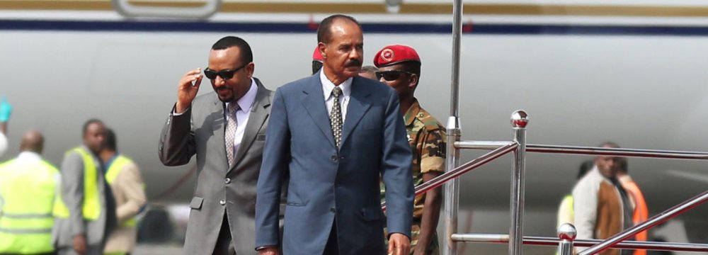 Eritrea Reopens Embassy in Ethiopia, Following Detente