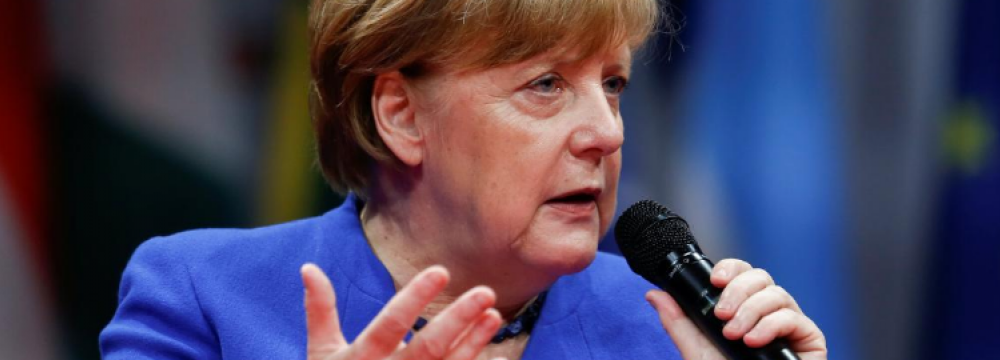 Merkel Laments Fraying of Multilateral Order