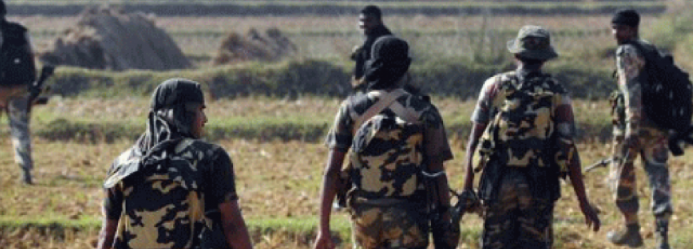 Police Kill at Least 34 Maoist Militants in Central India