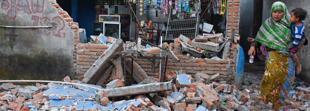 A magnitude 6.9 quake rocked Lombok Island, Indonesia, on August 6.  