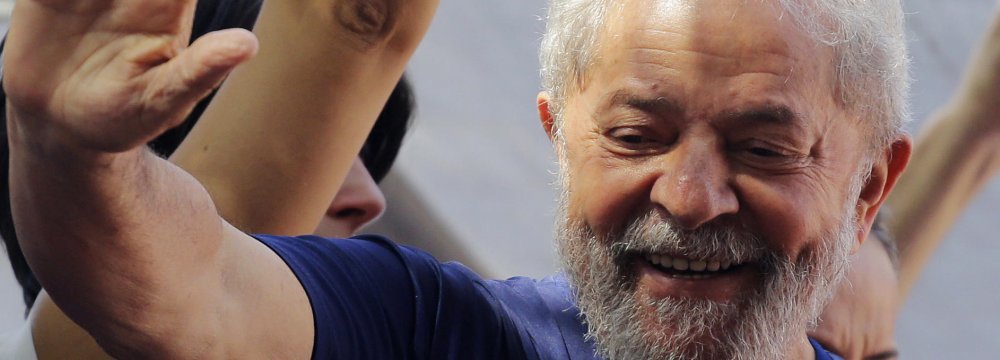 Lula’s Party Launches All-Out Push for His Brazil Candidacy