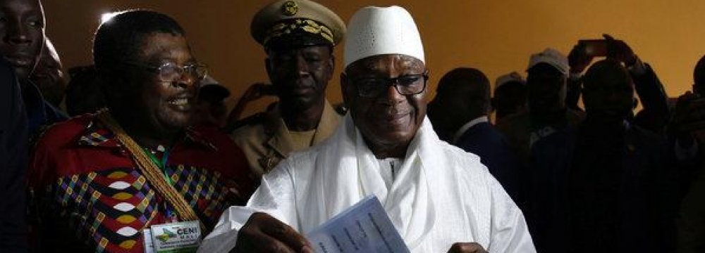Mali’s Incumbent President Forced Into Runoff Election