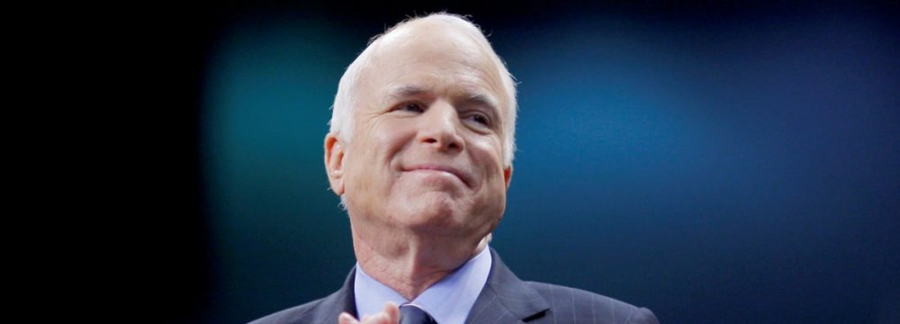 US Senator John McCain Dies at 81