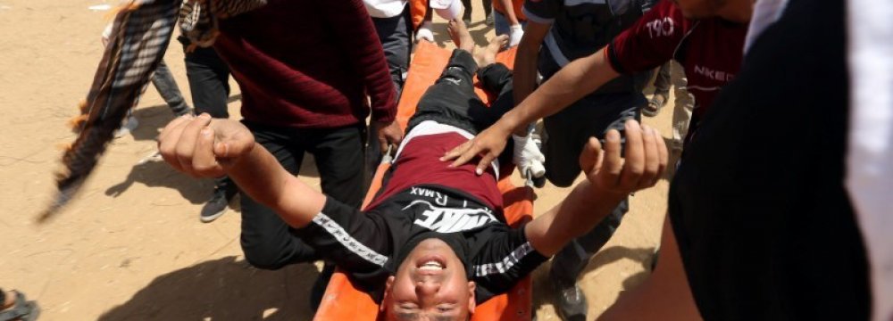 Israeli Gunfire Kills Palestinian as Border Protest Builds to Climax