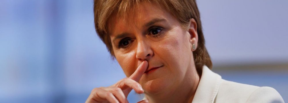 Sturgeon Says Scots Will Look Again at Independence