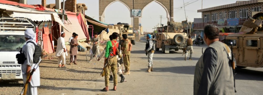 Ghazni Residents Emerge After Taliban Pushed From City