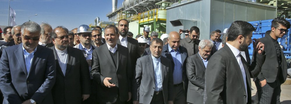 New DRI Plant Comes  on Stream in Fars Province