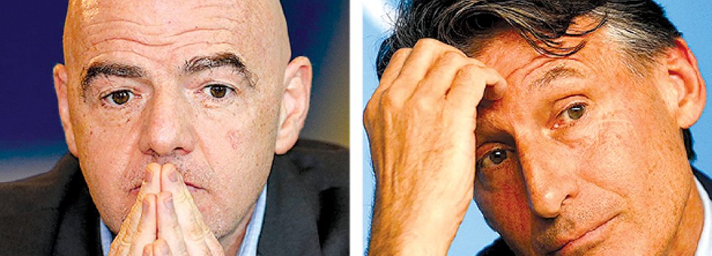 Infantino, Coe Will Have No Place at IOC
