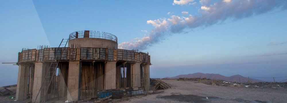 $2.2m Allocated for Completing Kashan Observatory 