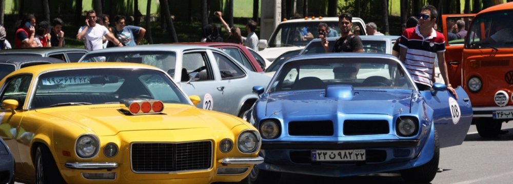 3-Day Classic Car Rally in Tehran