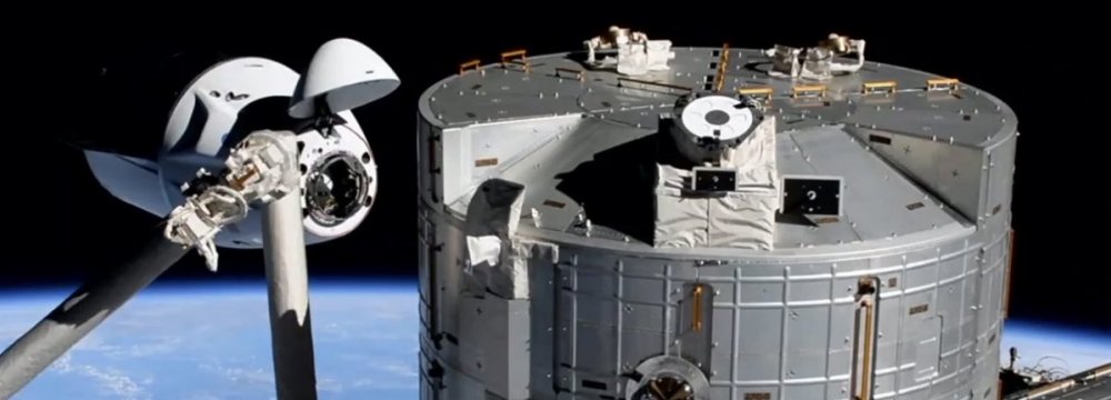 SpaceX Reused Crew Dragon Docks at Space Station 