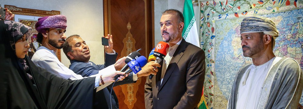 Persian Gulf Region Past Stage of Mere Dialogue 