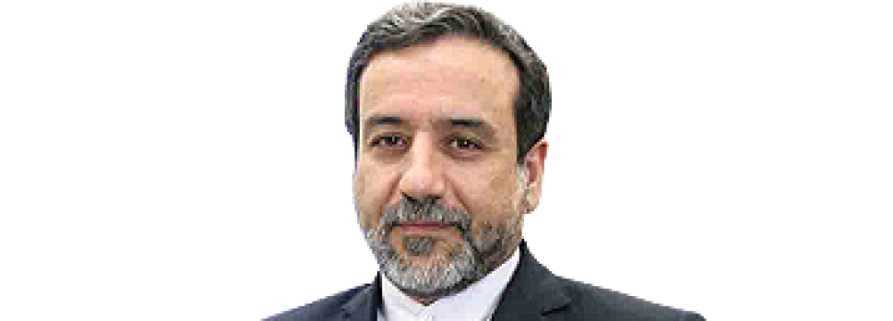 Araqchi in China to Review JCPOA Meeting’s Agenda 