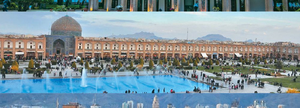Le Figaro advises French tourists to visit Tehran, Isfahan and Shiraz.