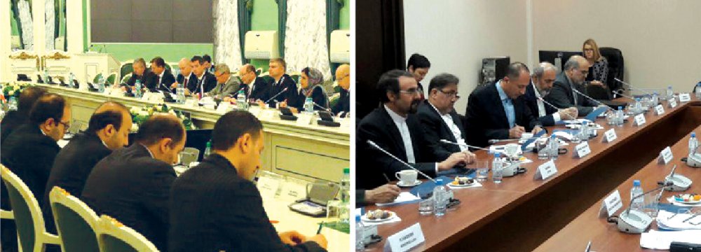 Iranian and Russian officials formed a joint working group to follow up on the agreements.