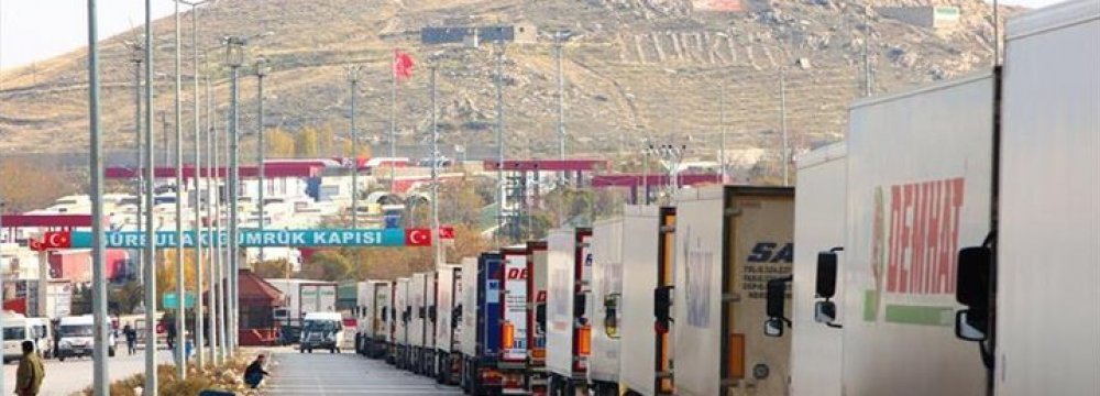 Border Crossing Opens to Imports From Turkey 